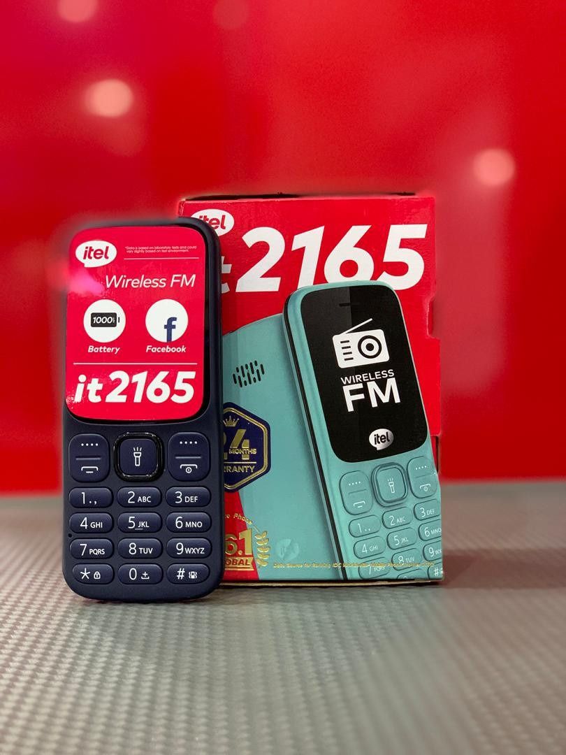 [ NEW ARRIVAL ] Itel 2165- Dual Sim - 1.77 Inch - Dual Sim - King Talker - Wireless FM Radio - 1000mAH - Bright Torch - Bluetooth - featured phones
