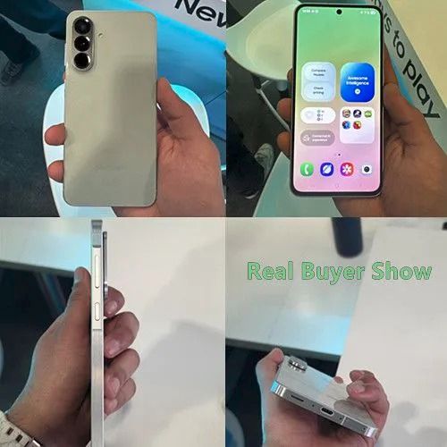 [Brand New] Samsung Galaxy A56 5G 256GB+8GB 120Hz 6.7" AMOLED 50MP Triple Camera IP67 Dust/Water Resistant Android 15 5000mAh 45W 65% in 30Min Type-C Smart Phones Fingerprint Unlock Warranty Phones