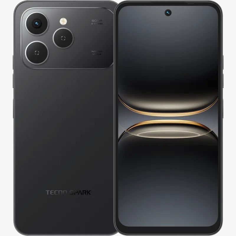 Tecno Spark 40 128GB + 8GB(4+4GB EXTENDED) 6.67'' Hole Screen Camera 50MP Main Camera 8MP Front Camera 45W Super Charging 5200mAh Battery Side Fingerprint smartphone + FREE GIFT GIFTS JUST FOR YOU