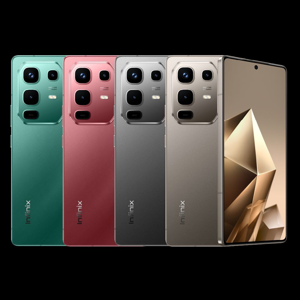 Brand new Infinix Note 50 256gb + 8gb 144Hz AMOLED display, 50MP OIS camera, 5200 mAh battery, 45W wired charging + wireless MagCharge, premium build with IP64 splash resistance.