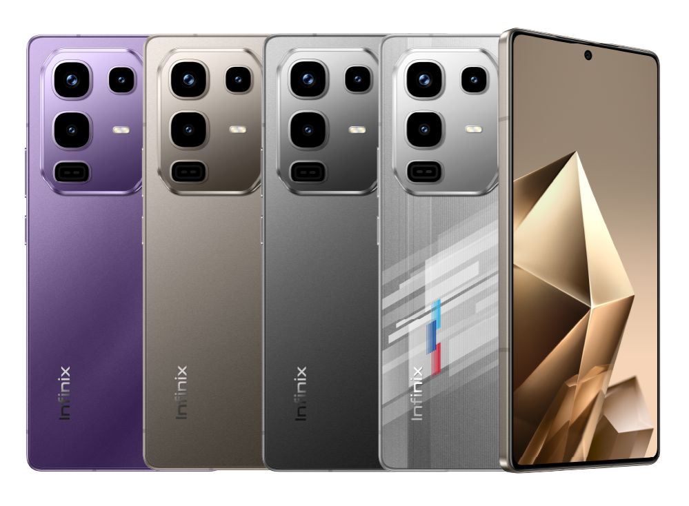 Brand new Infinix Note 50 256gb + 8gb 144Hz AMOLED display, 50MP OIS camera, 5200 mAh battery, 45W wired charging + wireless MagCharge, premium build with IP64 splash resistance.