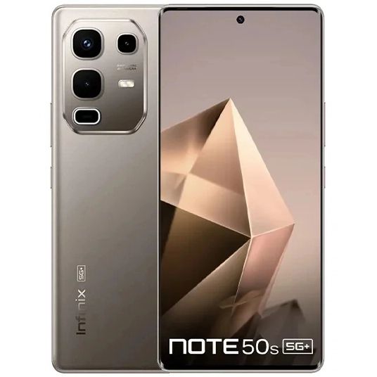 Brand new Infinix Note 50 256gb + 8gb 144Hz AMOLED display, 50MP OIS camera, 5200 mAh battery, 45W wired charging + wireless MagCharge, premium build with IP64 splash resistance.