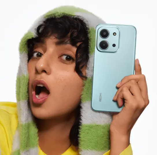 REDMI 15C 128GB Storage Upto 8(4+4)GB Ram 6.9'' FHD Immersive Display 50MP Main Cam +8MP front 6000mAh 33W Fast Charger Xiaomi Hyper OS Side Fingerprint Smartphone smart phones