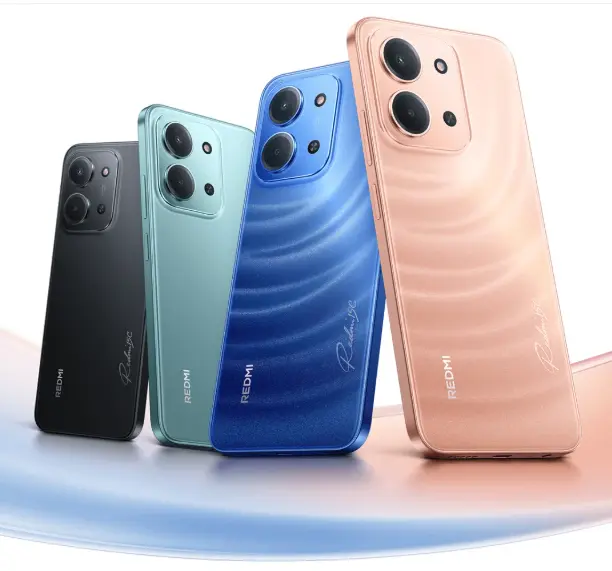 REDMI 15C 128GB Storage Upto 8(4+4)GB Ram 6.9'' FHD Immersive Display 50MP Main Cam +8MP front 6000mAh 33W Fast Charger Xiaomi Hyper OS Side Fingerprint Smartphone smart phones