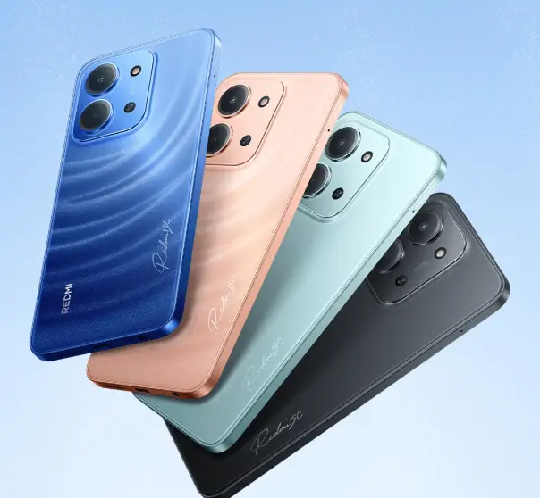 REDMI 15C 128GB Storage Upto 8(4+4)GB Ram 6.9'' FHD Immersive Display 50MP Main Cam +8MP front 6000mAh 33W Fast Charger Xiaomi Hyper OS Side Fingerprint Smartphone smart phones