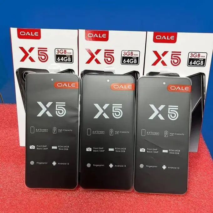 [NEW ARRIVAL] OALE X5 64GB ROM+3GB RAM SCREEN 6.6’’ 5075mAh HIGH CAPACITY BATTERY FINGER PRINT ANDROID 13 CAMERA FRONT 5MP+REAR 13MP CHEAP SMART PHONES DUAL SIM CARD SMARTPHONE