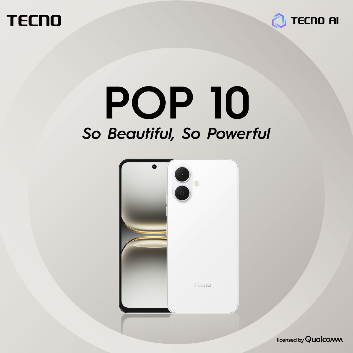 NEW ARRIVAL! TECNO POP 10 64GB ROM + 6GB RAM (3+3GB EXTENDED)6.67 inch FHD 5000mAh Battery 13MP Main Camera Dual SIM 4.5G FAST NETWORK Android 15 (Go Edition) Mobile Phones > Smart Phones