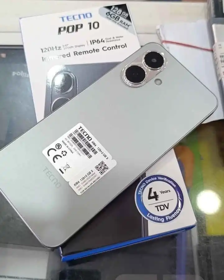 NEW ARRIVAL! TECNO POP 10 64GB ROM + 6GB RAM (3+3GB EXTENDED)6.67 inch FHD 5000mAh Battery 13MP Main Camera Dual SIM 4.5G FAST NETWORK Android 15 (Go Edition) Mobile Phones > Smart Phones
