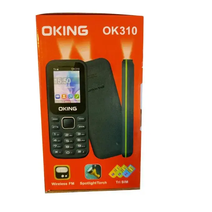 [OFFER] OKING OK310  32.0 MB of RAM 2 Mini Sim WITH TORCH 1.77 inch dispaly Oking 310 kabambe katululu 1000mAh feature button phone featured phones