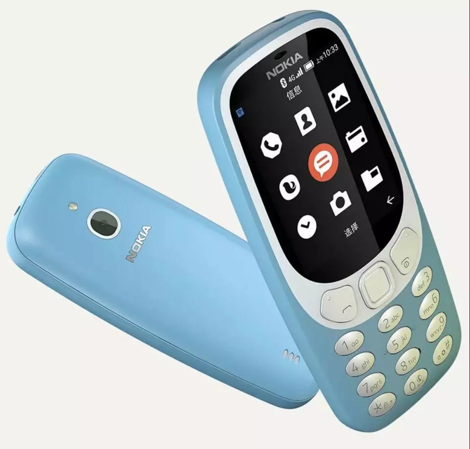 New Nokia 3310 4G 512MB Rom 256MB RAM 1200 mAh BIG BATTERY 2.4" screen display HD Camera 2MP Dual SIM Cards Unlocked Cheap Durable Old Phone Classic Featured phone