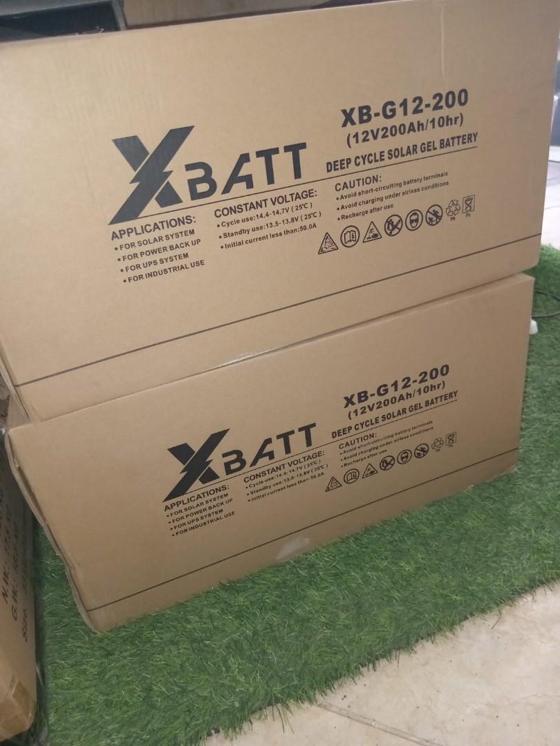 200AH 12V Solar gel battery deep cycle no maintenance