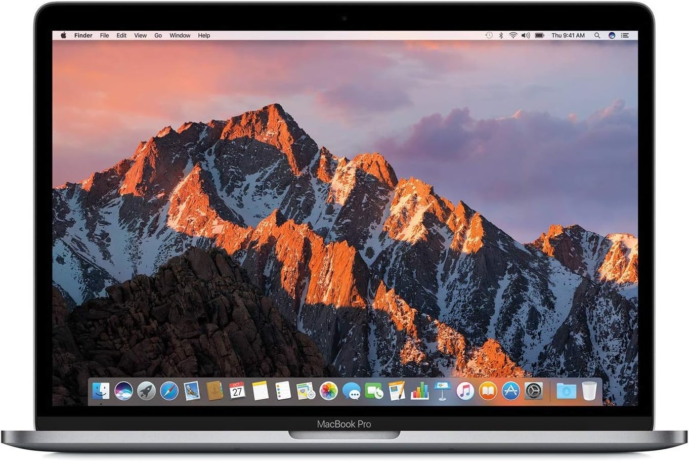 Apple 2017 MacBook Pro with 2.3GHz Intel Core i5, 13-inch, 8GB RAM, 128 SSD Storage - Space Gray