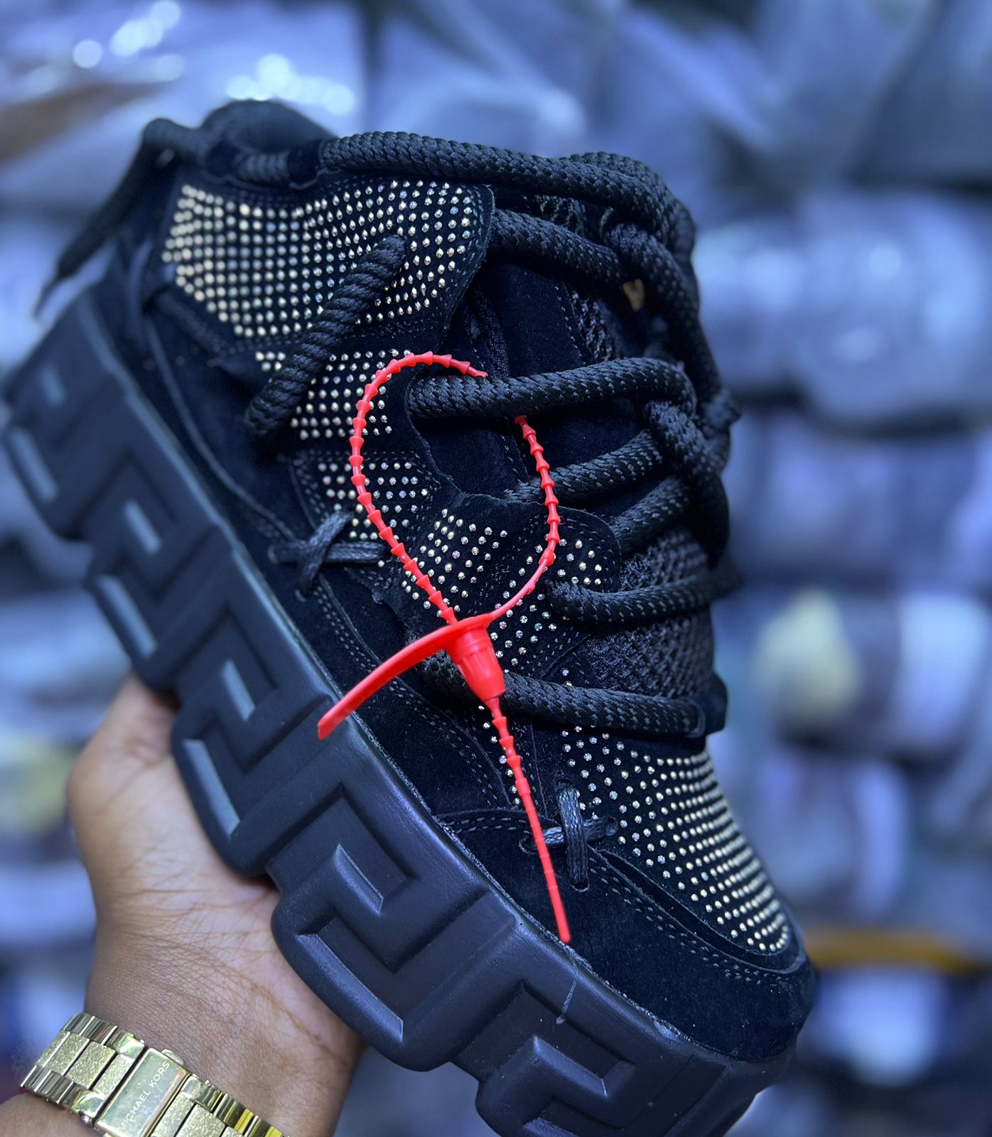 VERSACE 🔥🔥 High quality original fashionable MEN leather sneakers,. New fashion arrival holiday breathable sneakers ❤️‍🔥