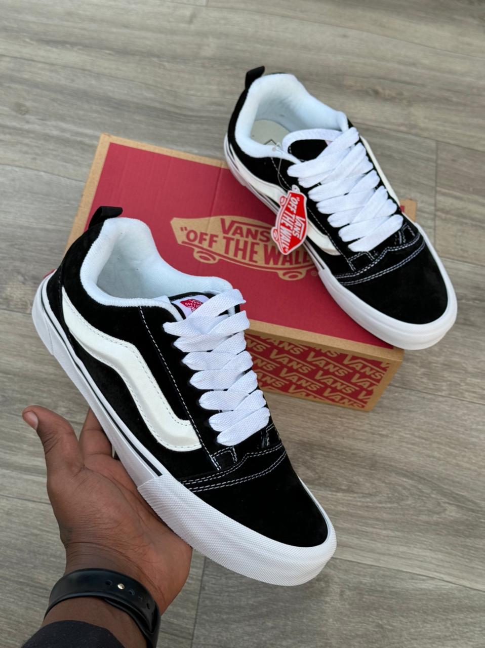 Van's ⚡KNU skull high quality original fashioned men rubber shoes ⚡ design men classic official rubber shoes ⚡