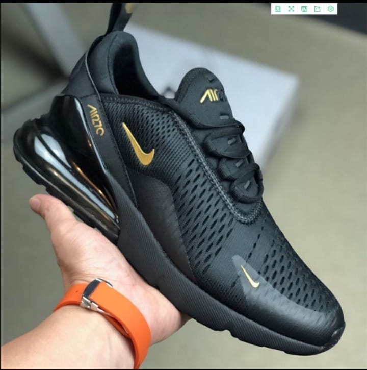 ⚡ORIGINAL, AIR max LATEST airmax270,NEW ARRIVAL🥰LEATHER⚡high quality 1st leather airmax 270,Available in all colours white, grey  and black 😘unisex ladie rubber sports classic rubbers ⚡🔥very cute🔥