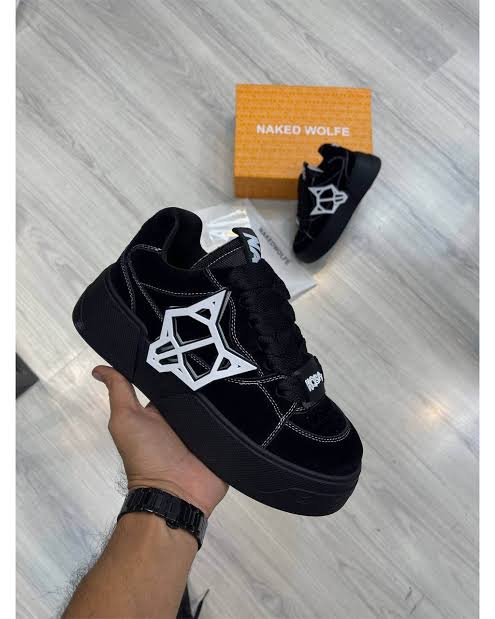 ⚡NEW  ARRIVAL fashioned high quality NAKED WOLFE⚡ men's sneakers all colours and sizes available walk in comfort with⚡
 this fashioned NAKED WOLFE sneakers⚡