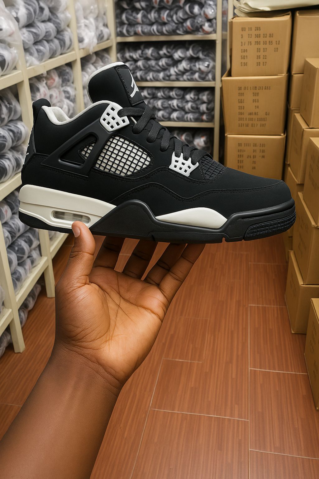 ⚡High Quality JORDAN 4 Unisex sneakers⚡ORIGINAL NEW Quality arrival latest jordan 4 sneakers .The classic unisex matching sneakers. your everyday wear durable sneaker the best one ⚡cute as pictured⚡