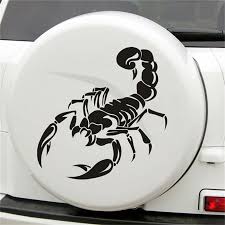 scorpion car sticker