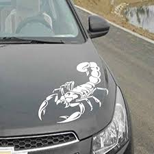 scorpion car sticker