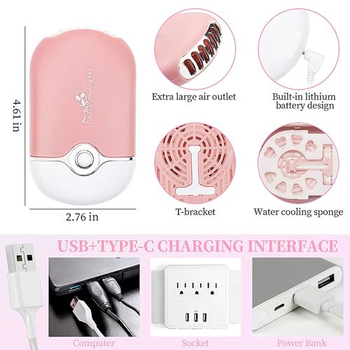 Mini USB Charging Eyelash Fan Dryer Blower Graft Lashes Extension Dedicated Air Conditioning Glue Fast Dry Women Makeup Tools
