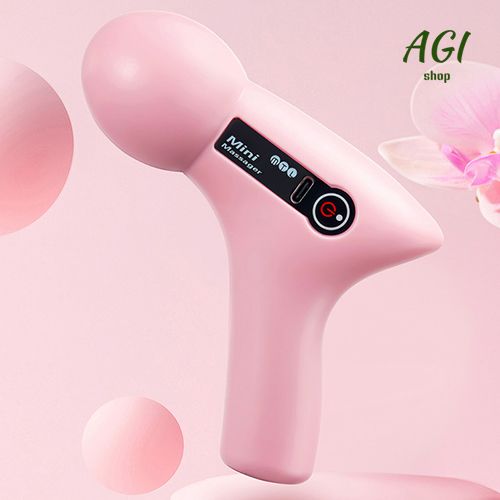 2024 Mini Vibration Massage Gun Rechargeable Wireless,  Electric Massager Gun Muscle Relaxation Massager Promote Blood Circulation Professional Fitness Portable Electric Fascia Gun