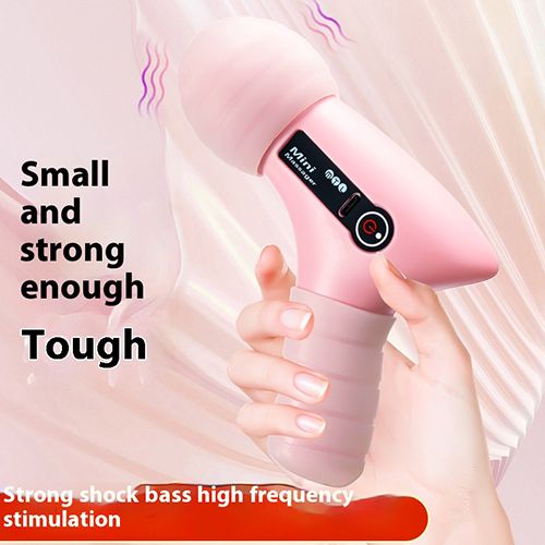 2024 Mini Vibration Massage Gun Rechargeable Wireless,  Electric Massager Gun Muscle Relaxation Massager Promote Blood Circulation Professional Fitness Portable Electric Fascia Gun