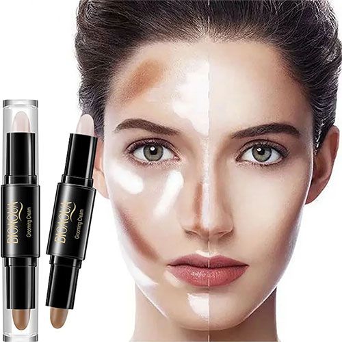 High Quality Professional Makeup Base Foundation Cream for Face Concealer Contouring for Face Bronzer Beauty Women