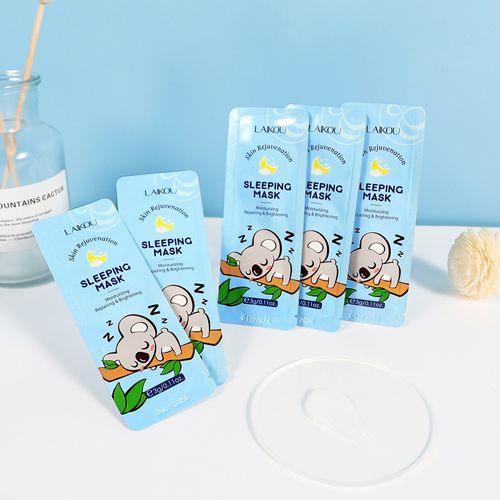 8pcs Moisturizing Facial Mask Hydrating Sleeping Face Sheet Masks Repairing & Nourishing Night Face Mask Skin Care
