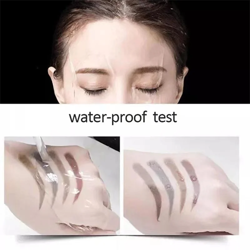 2 in 1 Eyebrow pencil professional Cosmetics makeup for women 5 Colors Waterproof Eyebrow Tattoo brush Long Lasting eyebrow pen view 5