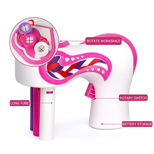 Automatic Hair Braider Electric DIY Hair Weave Machine Twist Knitting Roll Twisted Braiding Styling Tools Girl Gift