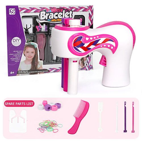 Automatic Hair Braider Electric DIY Hair Weave Machine Twist Knitting Roll Twisted Braiding Styling Tools Girl Gift