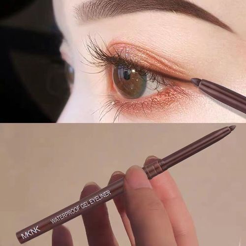 2 In 1 Eyeliner Lip Liner Gel Pencil Waterproof Long-lasting White Black Brown Easy Wear Eyeliner Makeup For Eyes 6 Colors Optio view 2