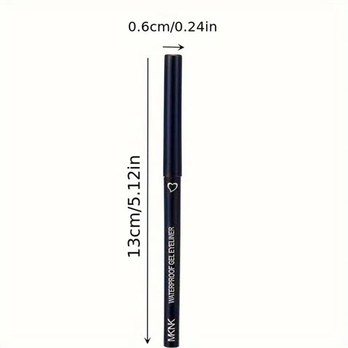 2 In 1 Eyeliner Lip Liner Gel Pencil Waterproof Long-lasting White Black Brown Easy Wear Eyeliner Makeup For Eyes 6 Colors Optio view 5