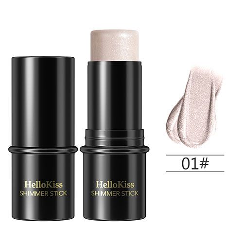 Waterproof Shimmer Face Bronzer 15 Color Highlighters Glitter Corrector Contour Illuminator Stick Creamy Blush Makeup Cosmetics