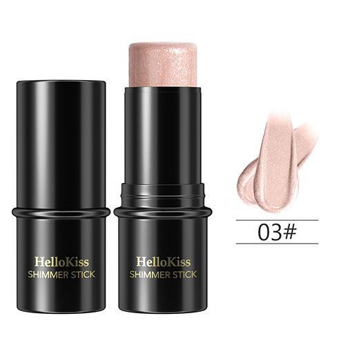 Waterproof Shimmer Face Bronzer 15 Color Highlighters Glitter Corrector Contour Illuminator Stick Creamy Blush Makeup Cosmetics