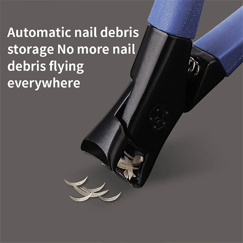 Stainless Steel Foot Hand Nails Cuticle Nippers Large Jaw Hard Nail Cutter Household Splash Proof Nail Clipper