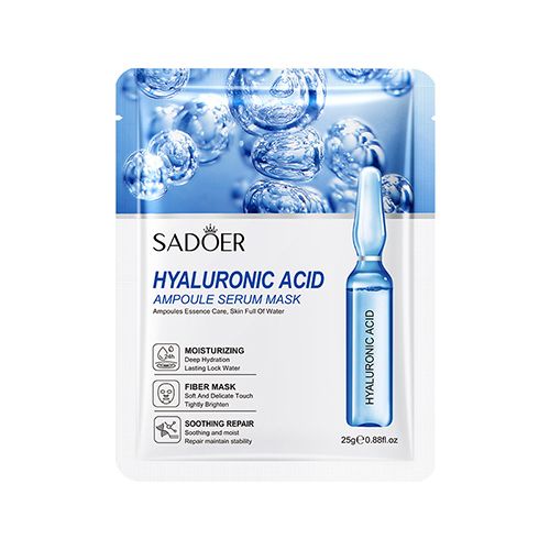 Facial Mask Sheet Pores Moisturizing 24K Gold Vitamin C Hyaluronic Acid Face Mask Facial Moisturizing Firming Hydrating Facial Masks Skin Care Oil-Control Anti-Aging Replenishment Face Care Treatments