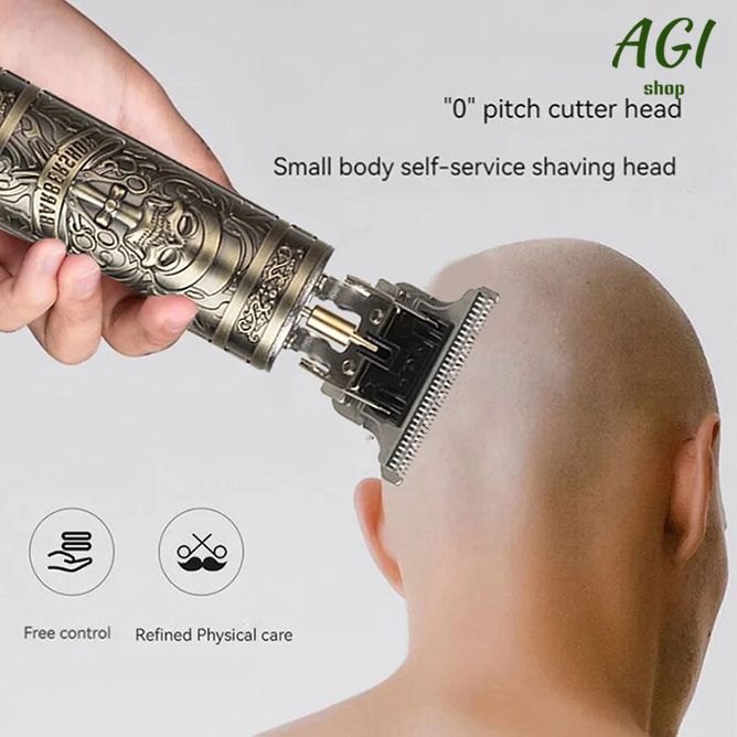 Professional Hair Clipper, Electric Shaver With LCD Display, Hair Clipper, Beard Trimmer, USB-C Charging, Cordless Long Hair Trimmer, Hair/Beard Trimmer Set With 4 Attachment Combs, Holiday Gift