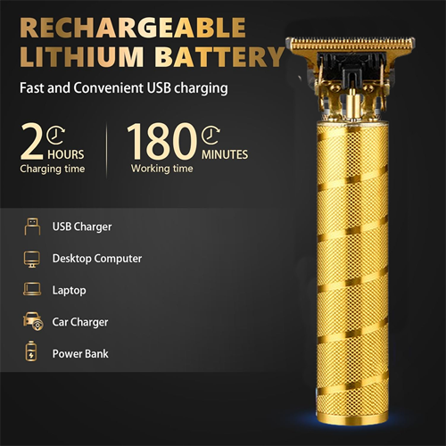 New Arrivals Rechargeable Hair cutting machine Hair Clipper Professional Electric Shaver Trimmer Barber Machine Shaving Trimmer Beard USB Shaving Machine Electric Shavers