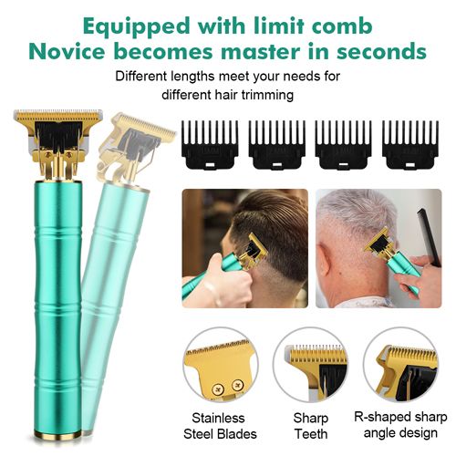 New Arrivals Rechargeable Hair cutting machine Hair Clipper Professional Electric Shaver Trimmer Barber Machine Shaving Trimmer Beard USB Shaving Machine Electric Shavers
