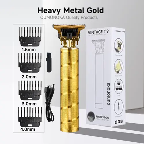 New Arrivals Rechargeable Hair cutting machine Hair Clipper Professional Electric Shaver Trimmer Barber Machine Shaving Trimmer Beard USB Shaving Machine Electric Shavers