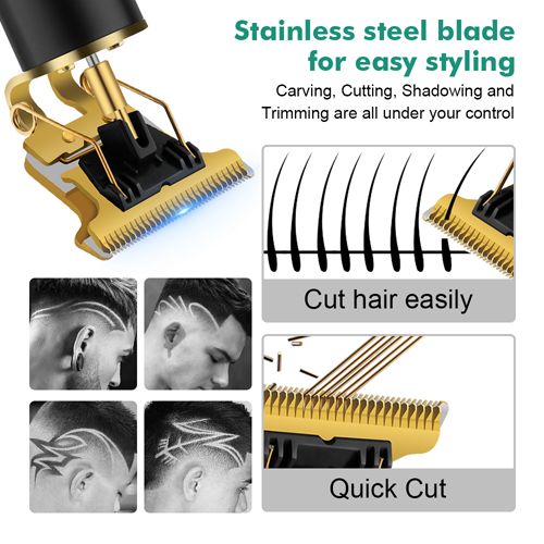 New Arrivals Rechargeable Hair cutting machine Hair Clipper Professional Electric Shaver Trimmer Barber Machine Shaving Trimmer Beard USB Shaving Machine Electric Shavers