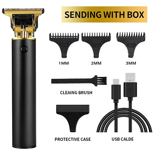 T9 Men's Hair Clipper Oil Hair Clipper Electric Hair Clipper Electric Razor Wireless Usb Electric Men's Hair Clipper