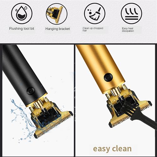 T9 Men's Hair Clipper Oil Hair Clipper Electric Hair Clipper Electric Razor Wireless Usb Electric Men's Hair Clipper