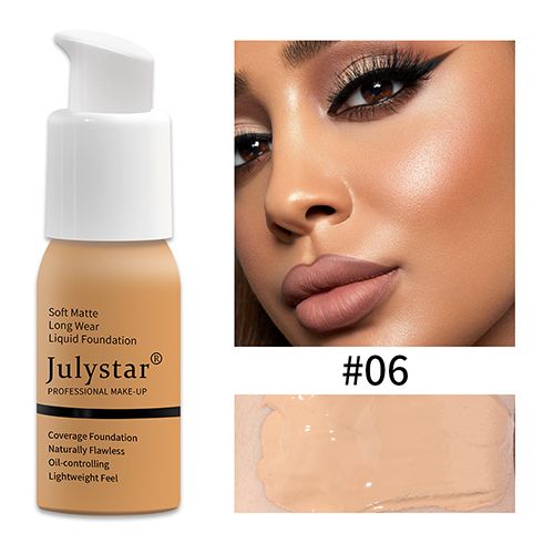 10 Colours Matte Moisturising Finishing Foundation Waterproof Long Lasting No Makeup Removal Face Concealer Powder