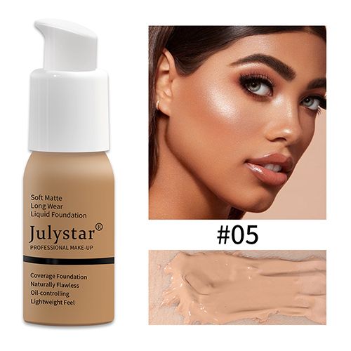 10 Colours Matte Moisturising Finishing Foundation Waterproof Long Lasting No Makeup Removal Face Concealer Powder