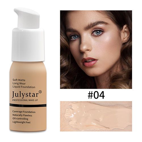 10 Colours Matte Moisturising Finishing Foundation Waterproof Long Lasting No Makeup Removal Face Concealer Powder