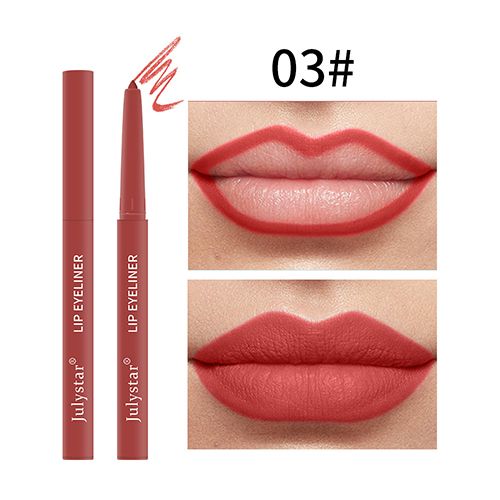 6 Colors Lip Liner Pencil Lip Makeup Matte Lipsticks Pen Natural Waterproof Contour Sexy Brown Lip Stick Lasting Cosmetic Tools view 8