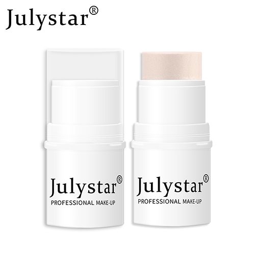 High gloss powder blusher stick can rotate pearl powder blusher cream matte powder blusher 6 colors option