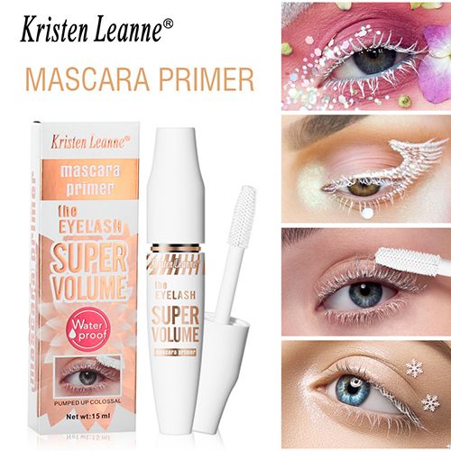 White Base Dense Curly Finalize Does Not Smudge Water Proof Mascara Makeup Cosmetic